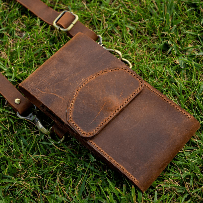Handmade Genuine Leather Crossbody Bag