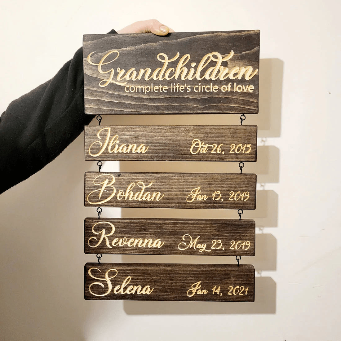 Family Hanging Decor Sign