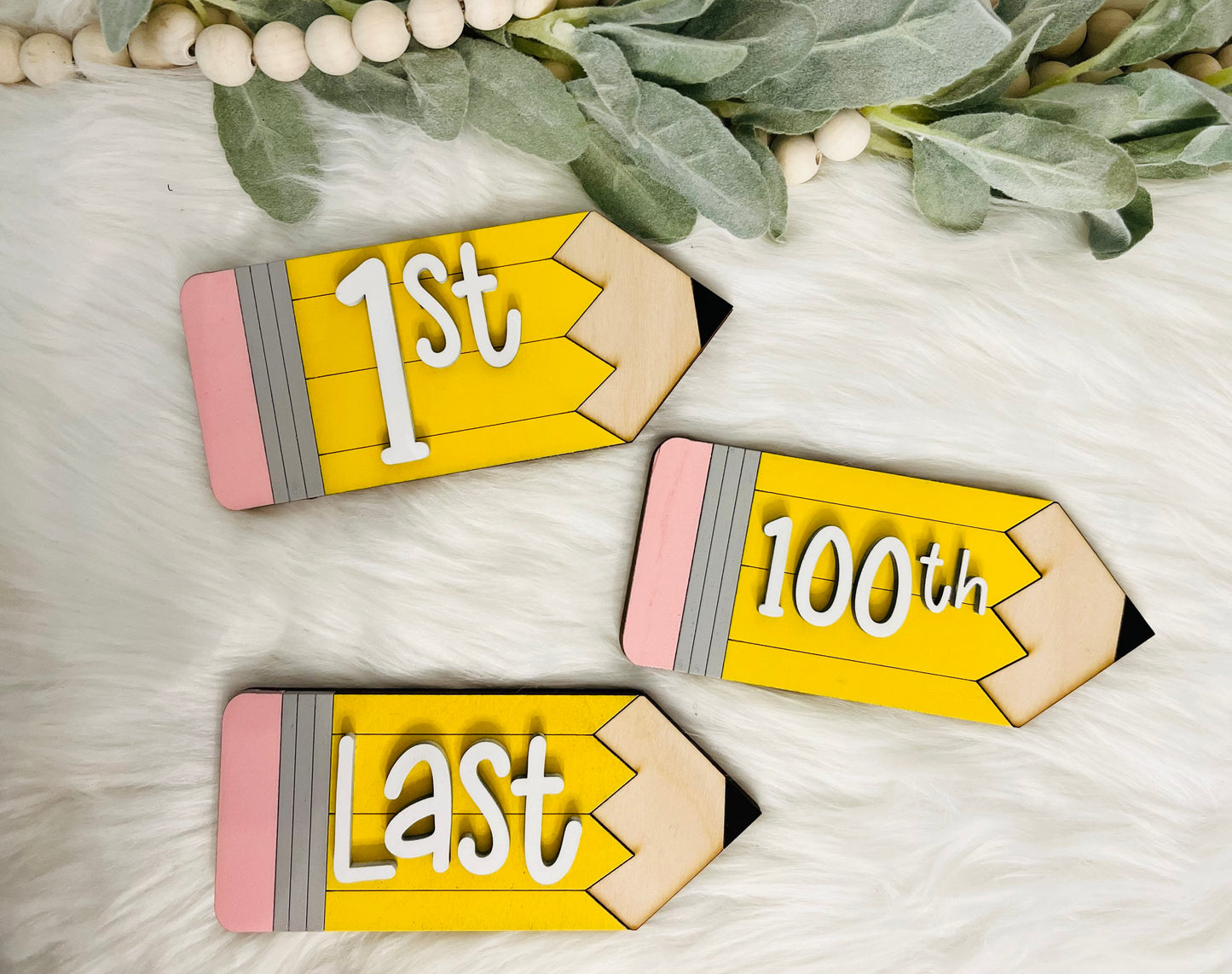 Kids Name Interchangeable First Day of School Sign