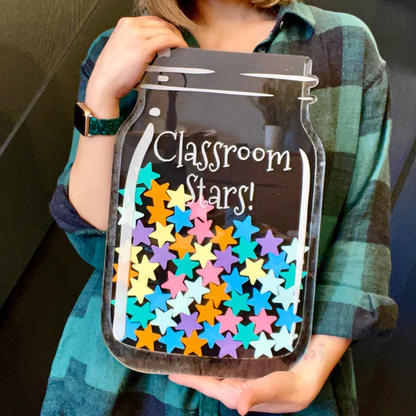 Personalized Reward Jar For Kids ,Teacher, Classroom, School, Family