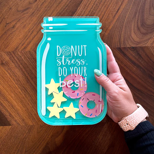 Personalized Reward Jar Donuts For Kids Teacher Family