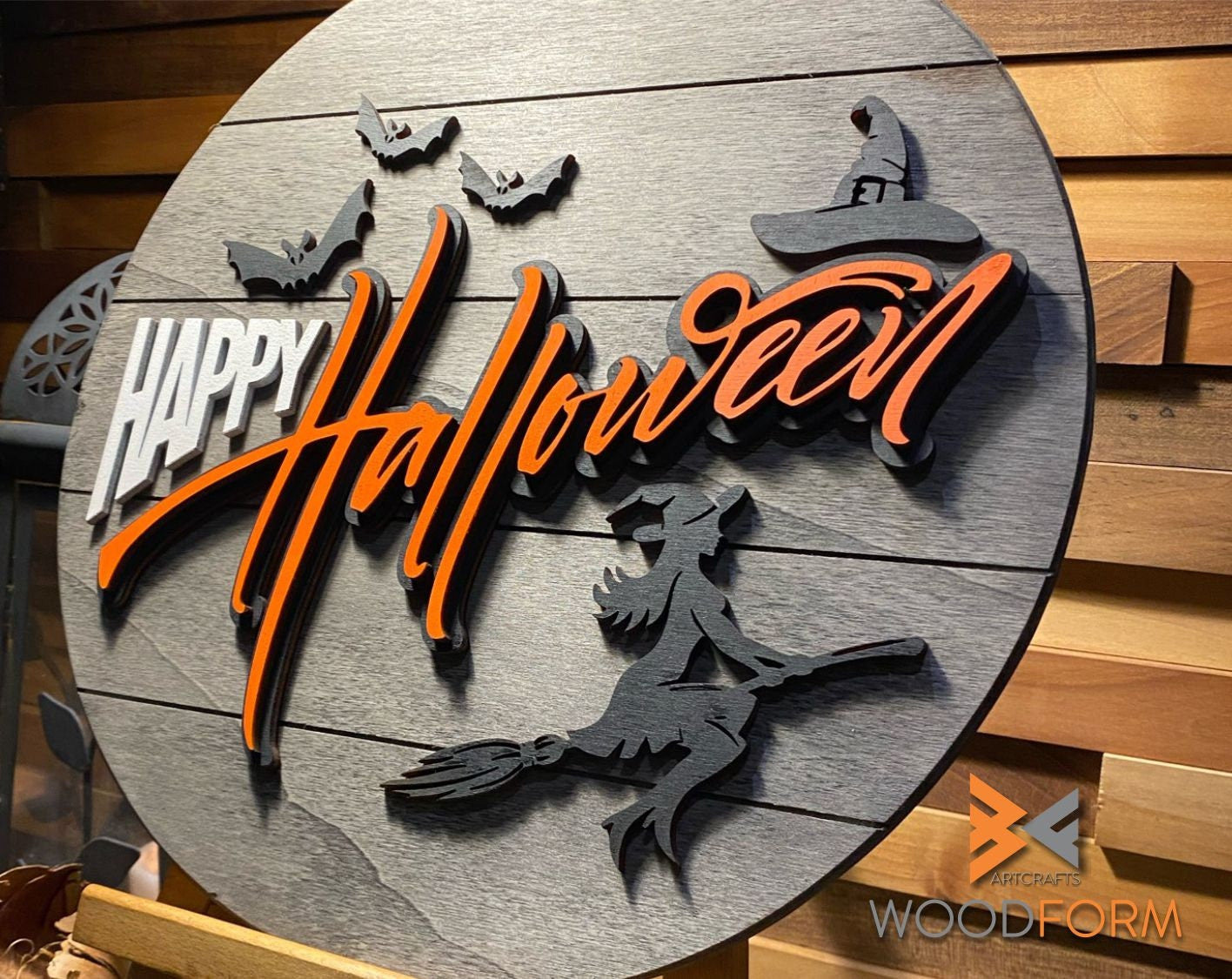 Happy Halloween Door Hanger