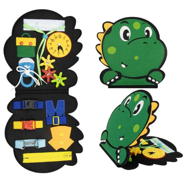 Dino Busy Board Montessori Toys
