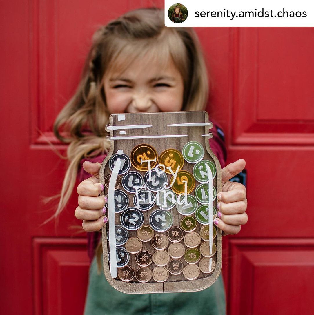 Personalized Reward Jar Money For Kid Family