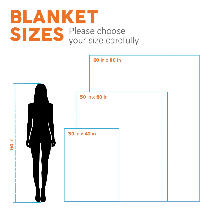 Custom 1 Photo Fleece Blankets for Couple Family
