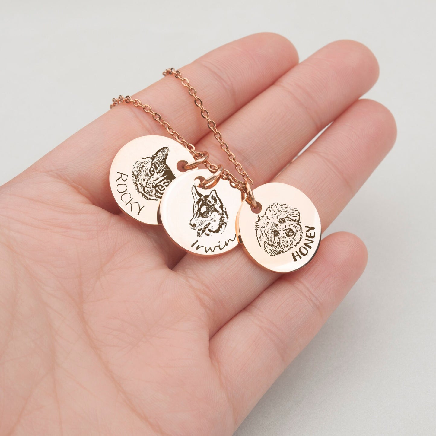 Personalized Pet Photo Necklace
