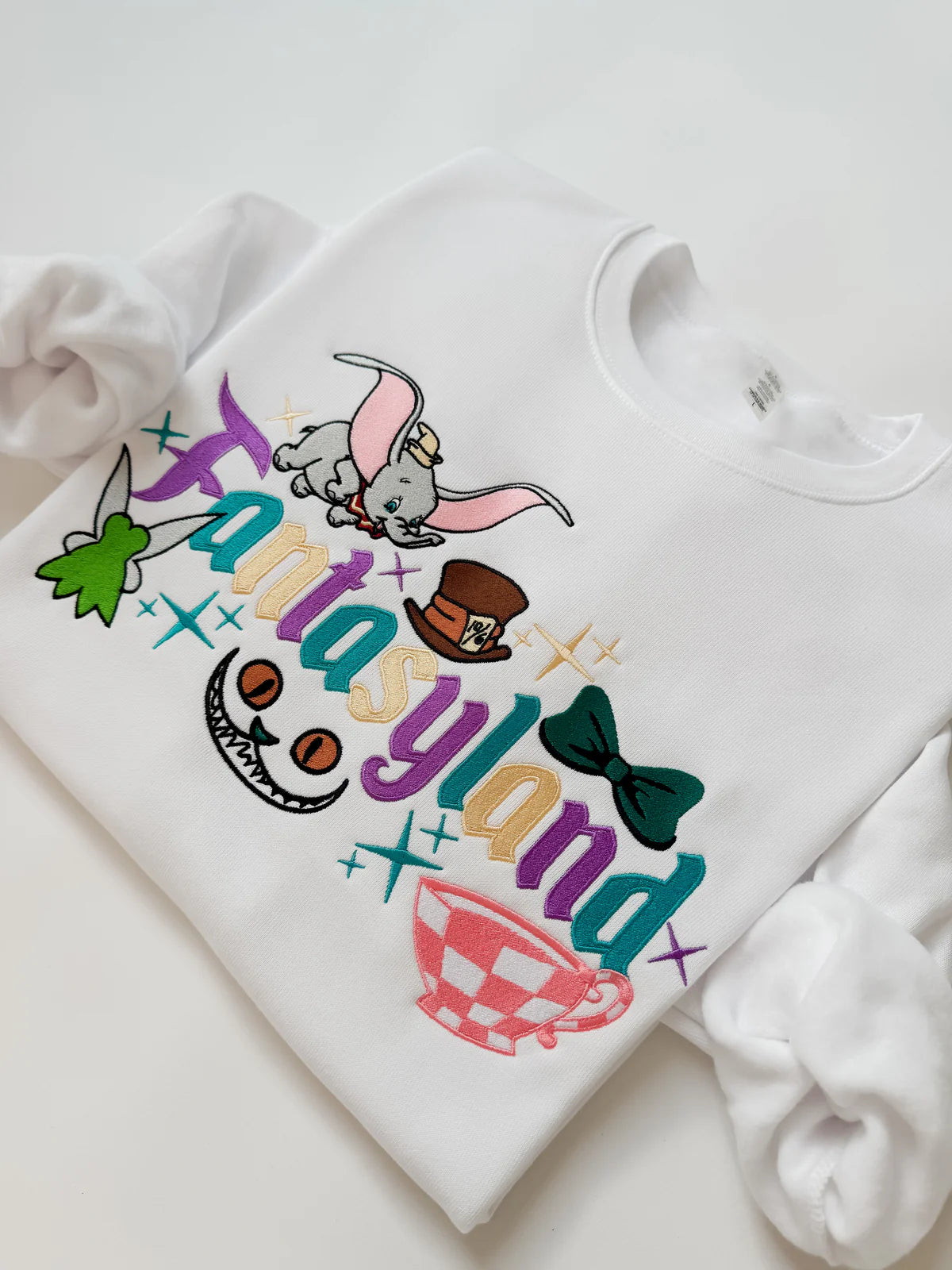 Fantasy embroidery sweatshirt