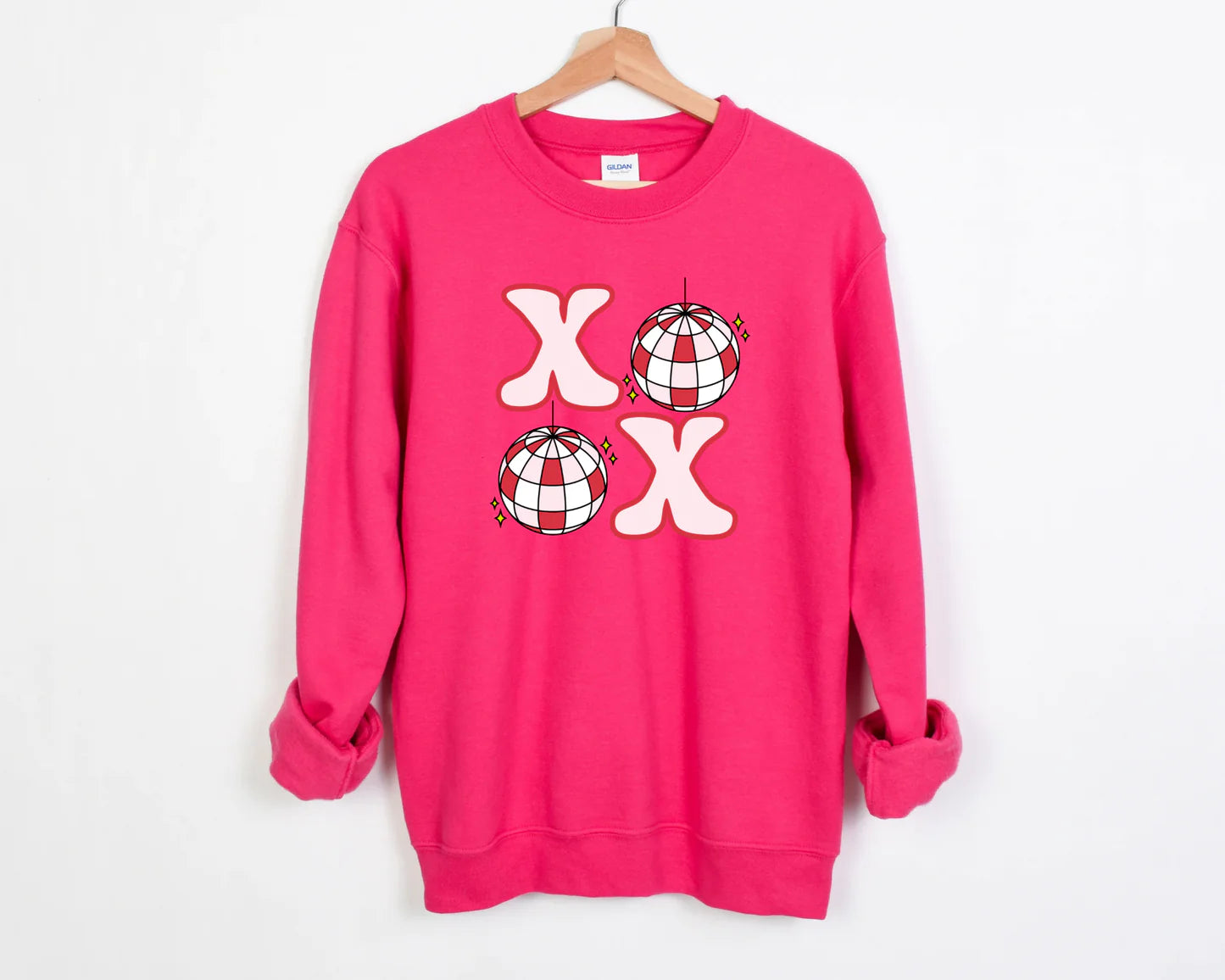 XOXO Disco Ball Sweatshirt