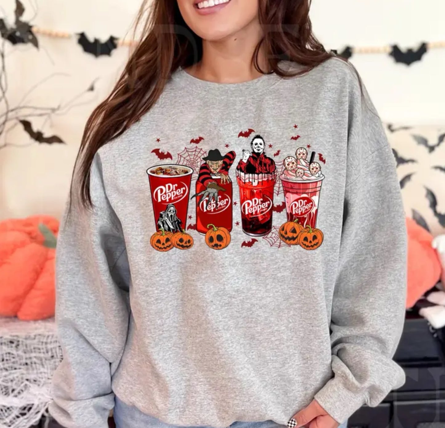 Halloween Dr Pepper Shirt Sweatshirt Hoodie