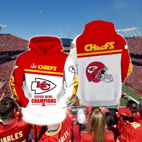 Kansas City Chiefs Super Bowl Champions Liv Kansas City Chiefs Super Bowl Champions - Hoodie 3D