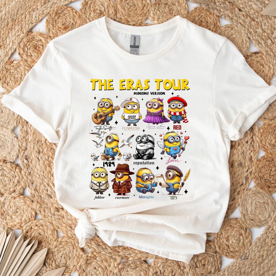 TAYLOR SWIFT ERAS TOUR - THE MINIONS VERSION TSHIRT