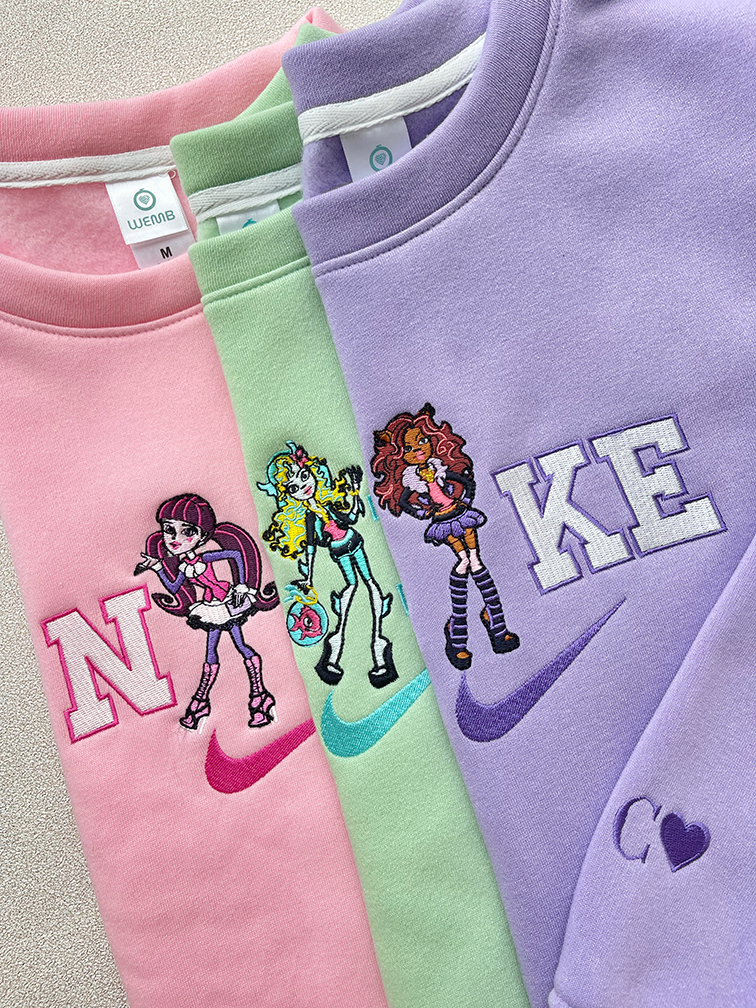 Monster High Ones Embroidered Sweatshirt