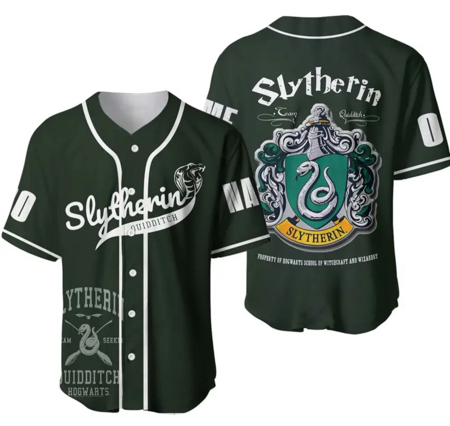 Hogwarts House Baseball Jersey