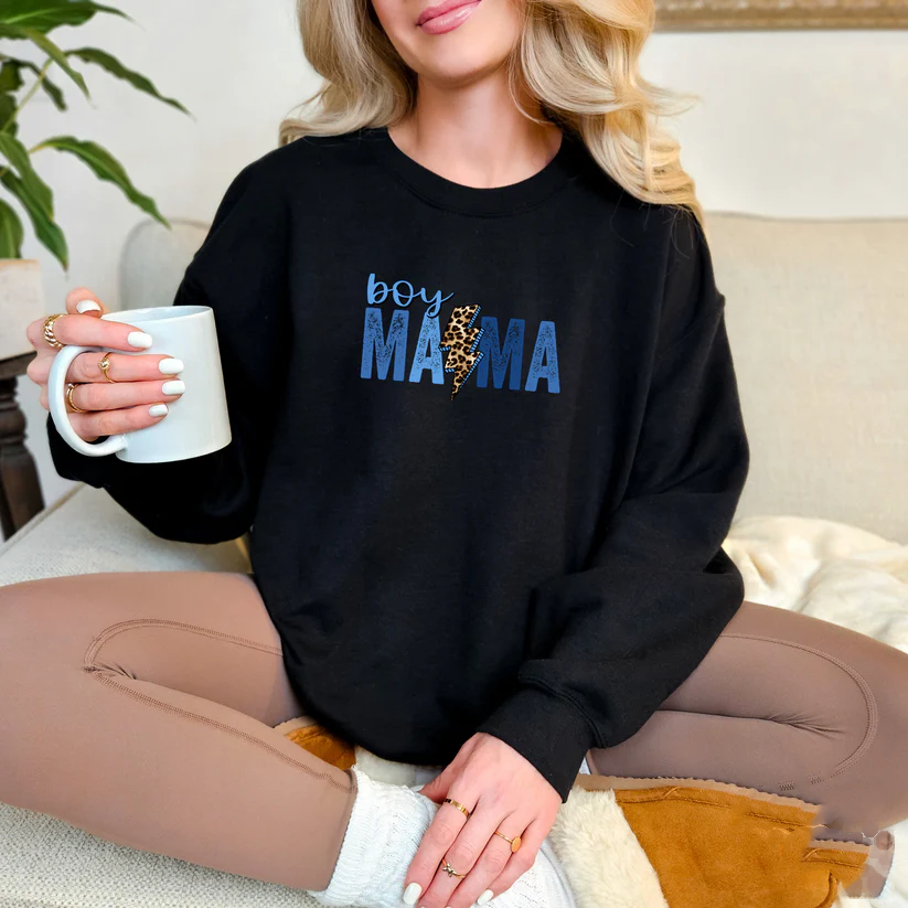 Bolt Boy Mama Sweatshirt