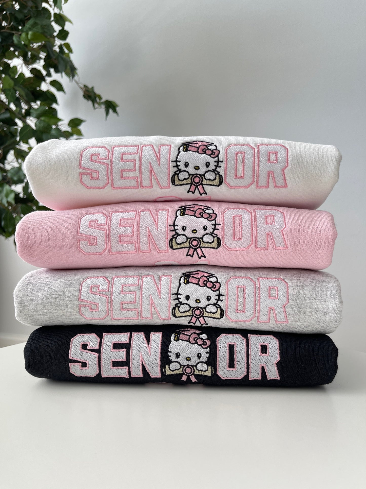 Senior cat 24’ & 25' Embroidery Sweatshirt