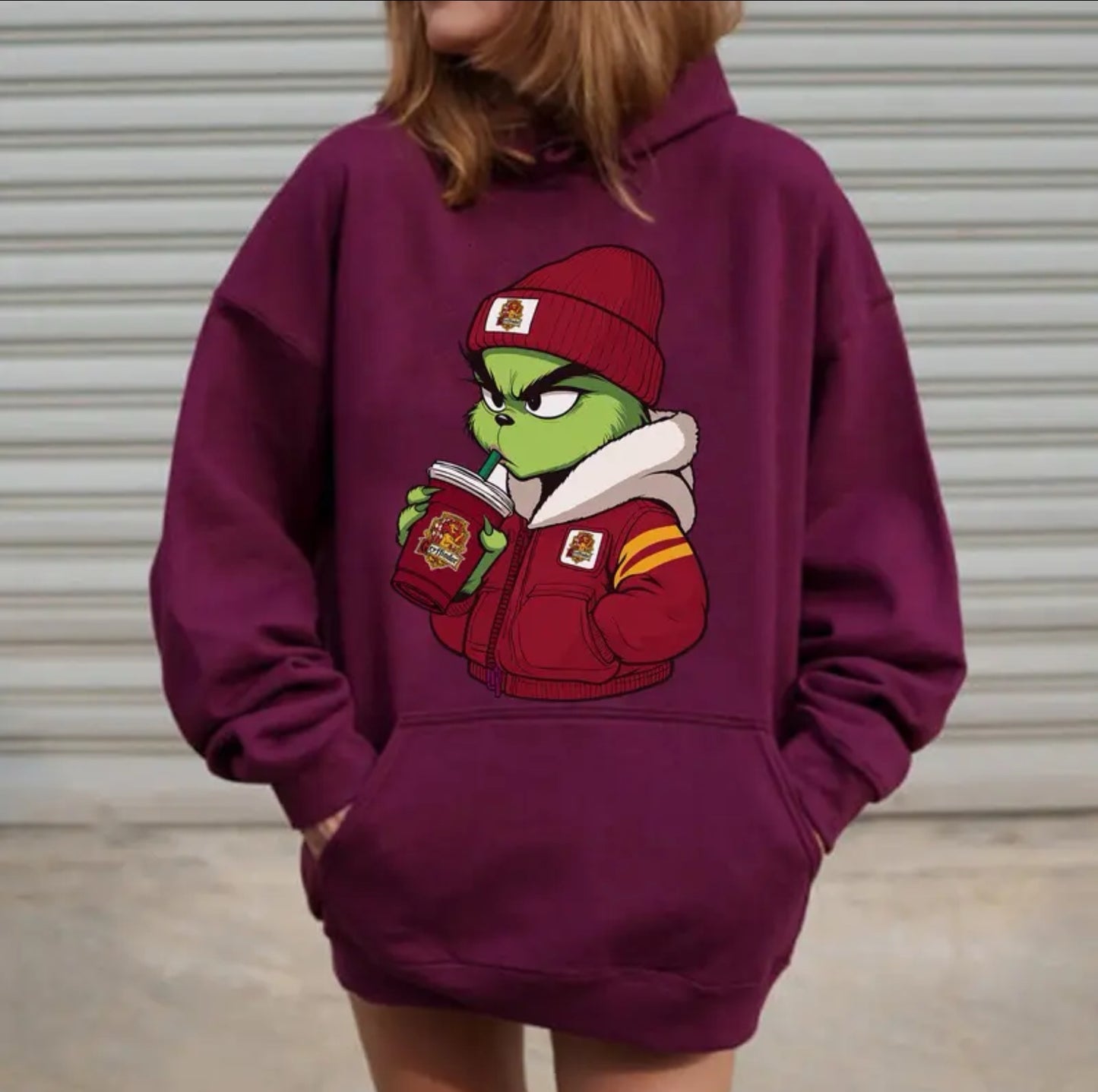 Grinch Hogwart Sweatshirt