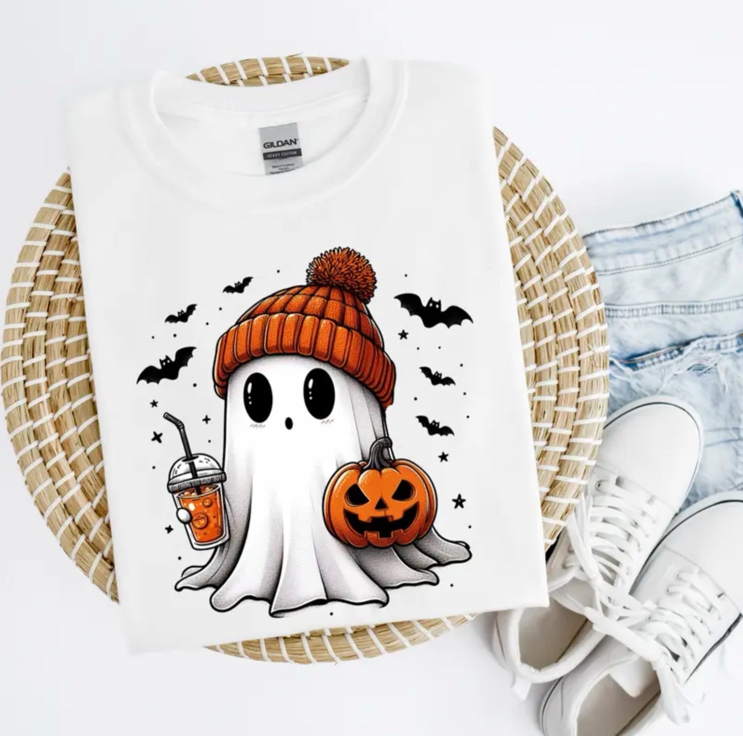 Fall Ghost Halloween Shirt Sweatshirt Hoodie