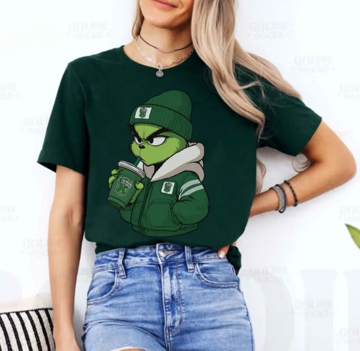 Grinch Hogwart Sweatshirt