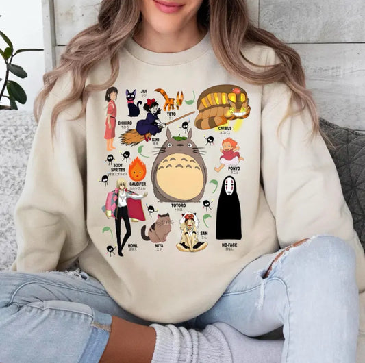 Lovely Cartoon Film Hoodie T-shirt Sweatshirt