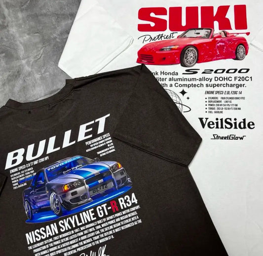 Fast and Furious, Suki Shirt, Skyline GT-R34 Shirt