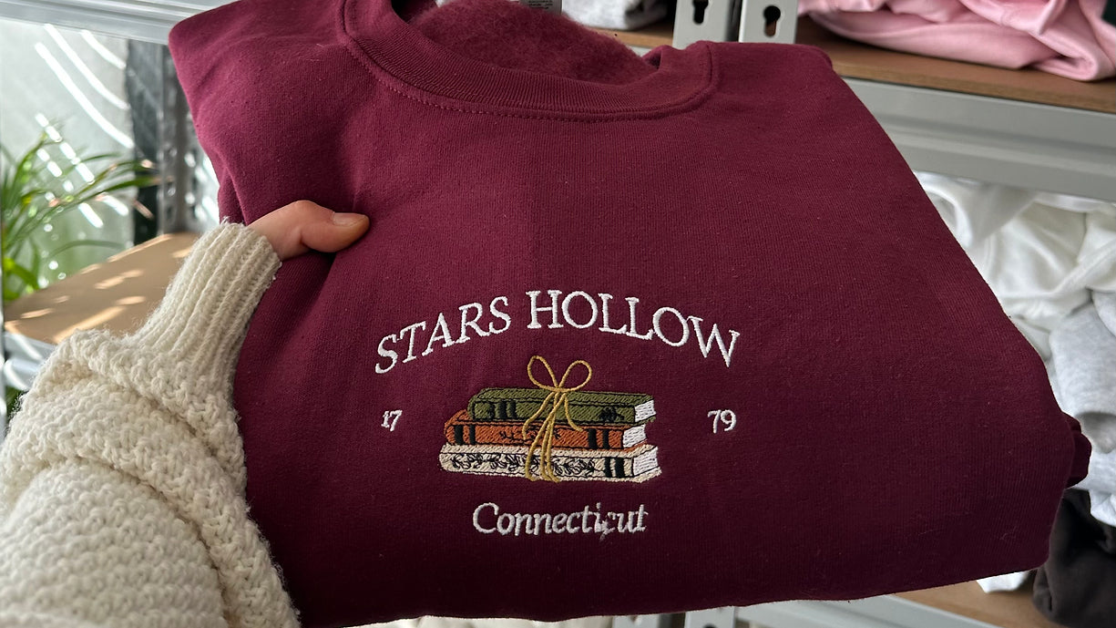 Gilmore Girls Embroidered Sweatshirt