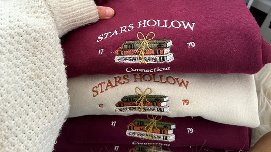 Gilmore Girls Embroidered Sweatshirt