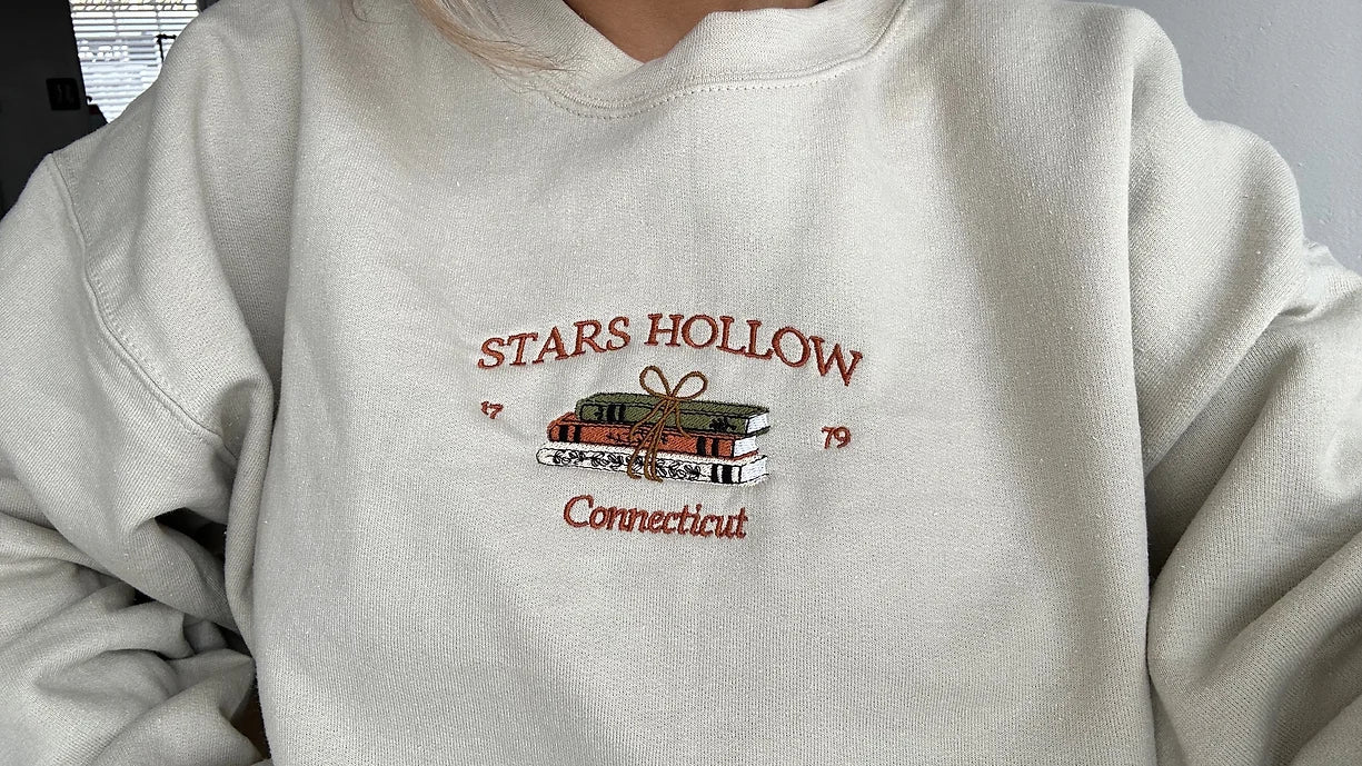 Gilmore Girls Embroidered Sweatshirt