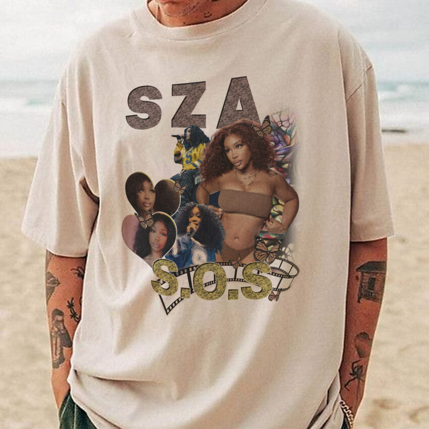 SZA Vintage SOS Album – Shirt