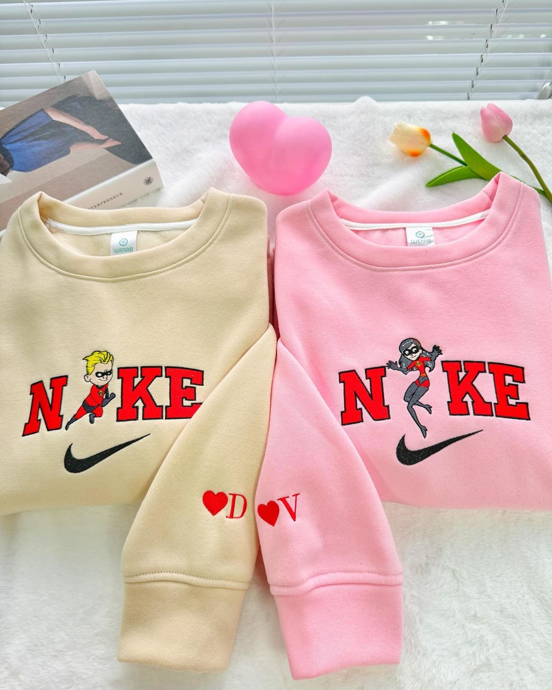 The Incredible  Family Matching Embroidered Sweatshirt