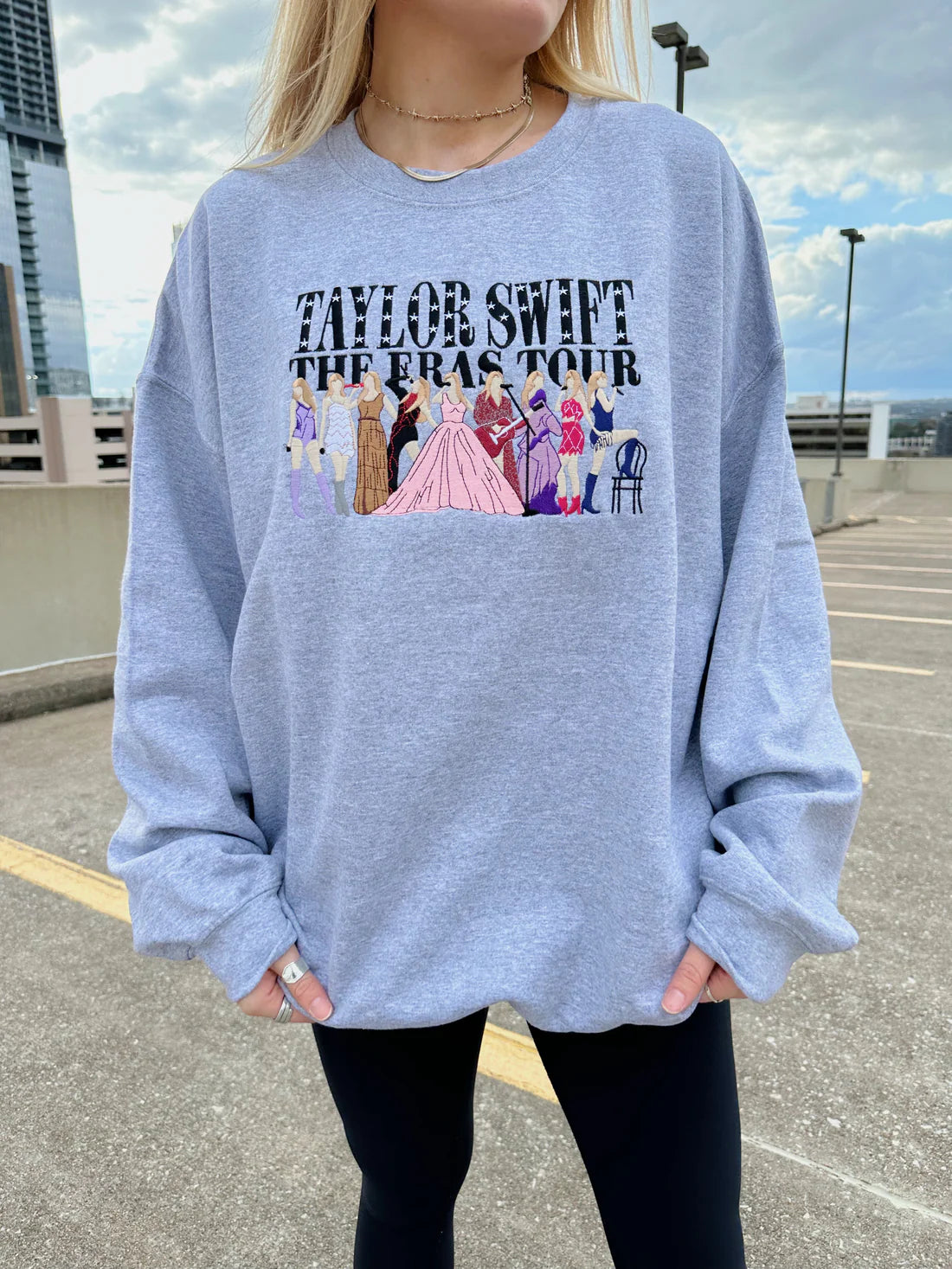 Taylor Embroidered Sweatshirt