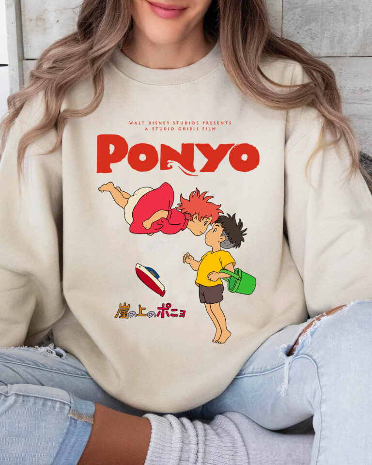 Ponyo & Sosuke – Sweatshirt, Tshirt, Hoodie