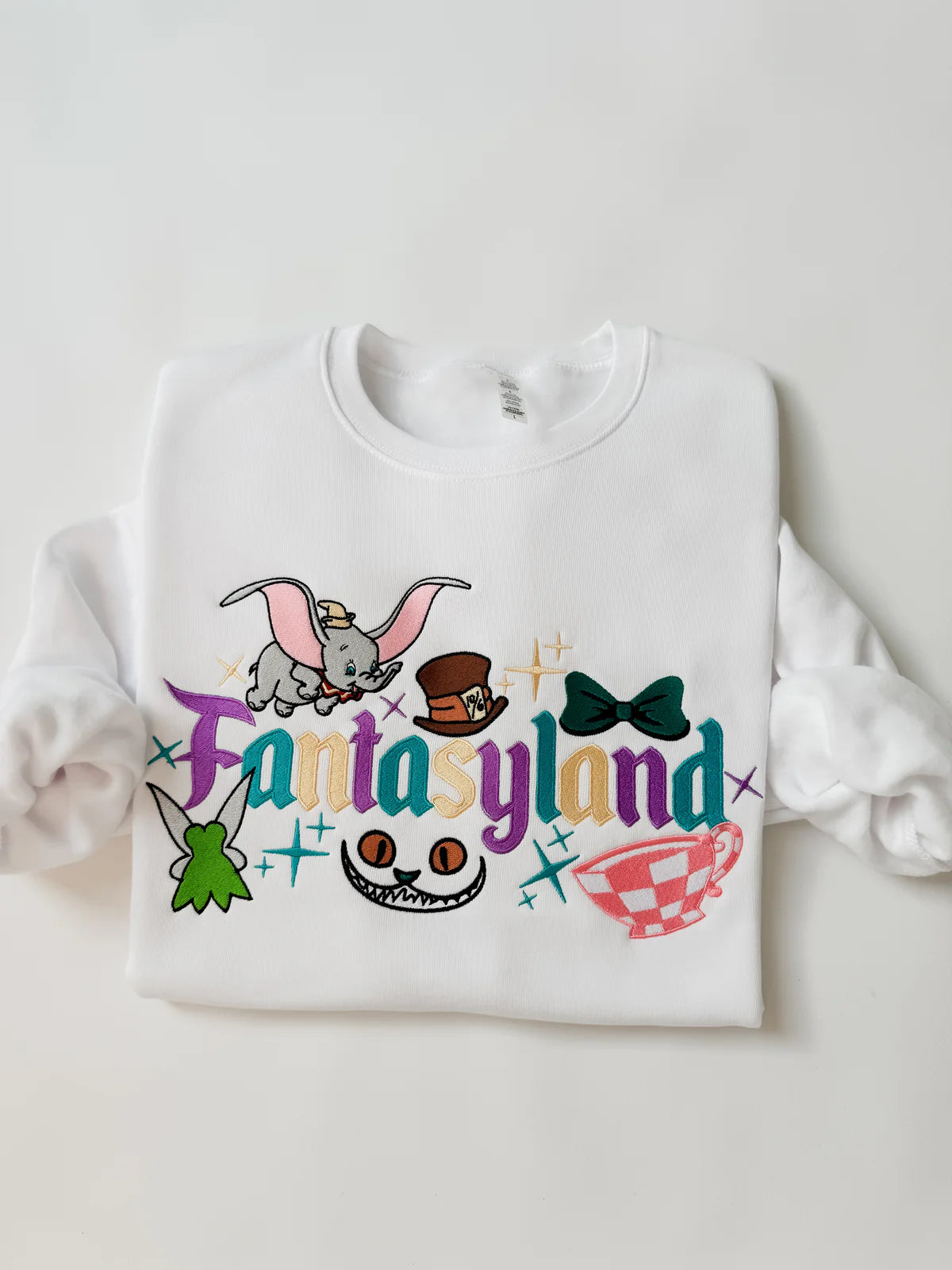 Fantasy embroidery sweatshirt