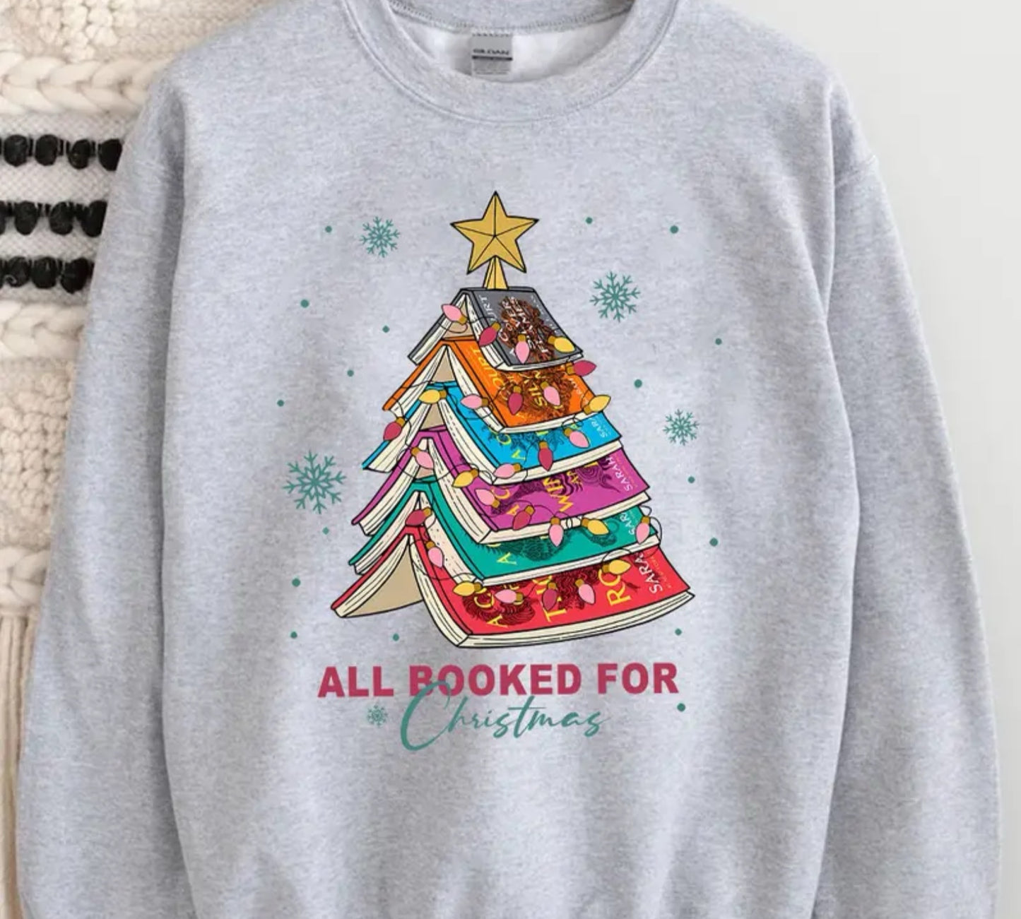 All Booker for Christmas Sweatshirt