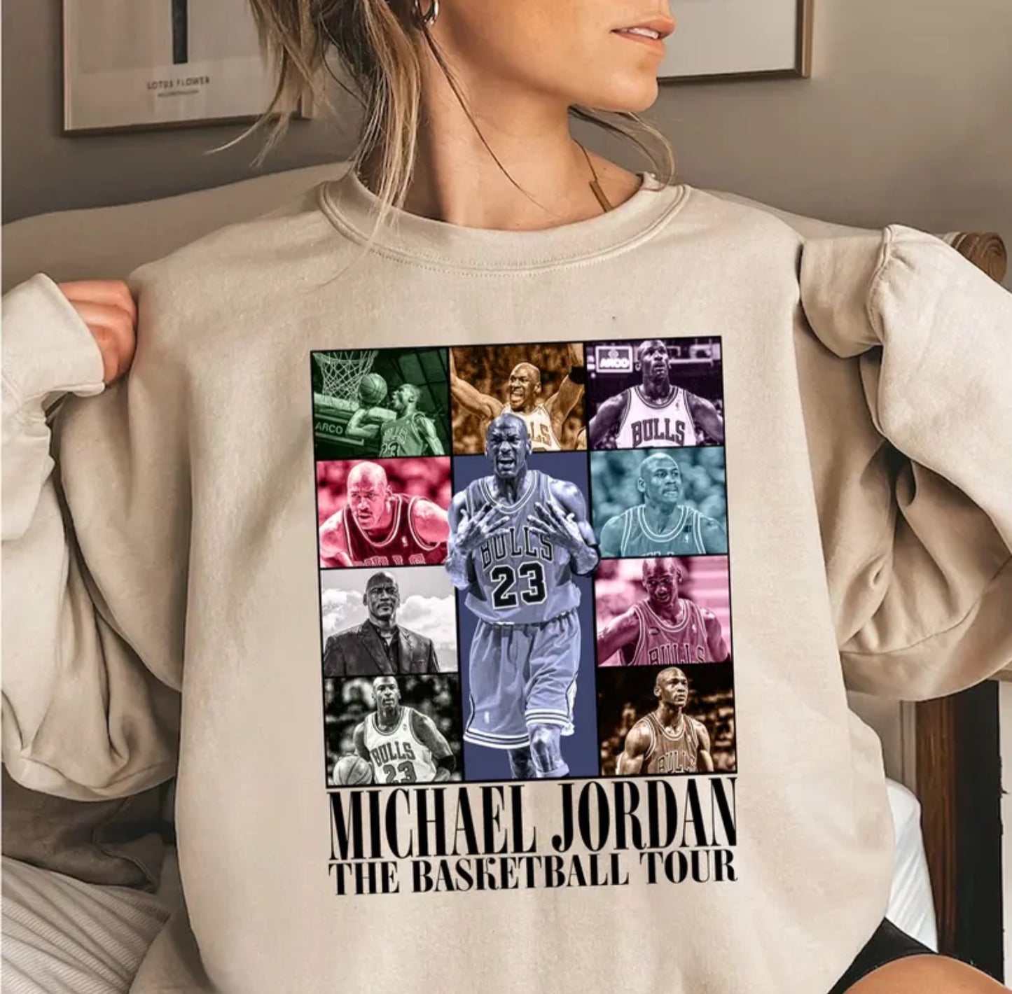 M Jordan Basketball Sweatshirt