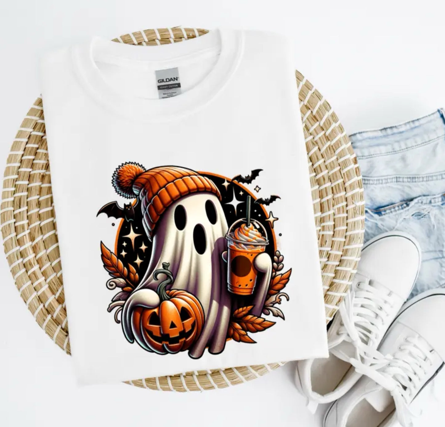 Fall Ghost Halloween Shirt Sweatshirt Hoodie