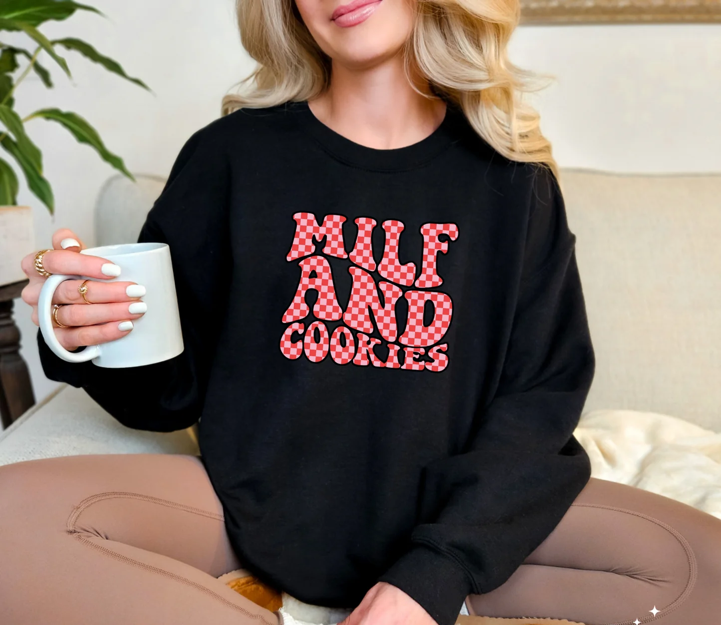 Milf And Cookies Sweatshirt