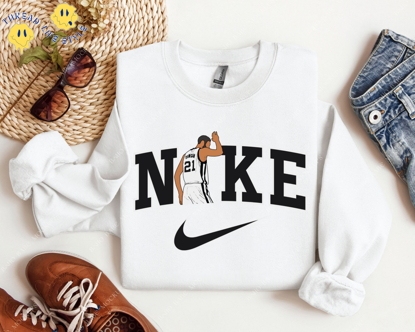 Tim Duncan Nike Sweatshirt