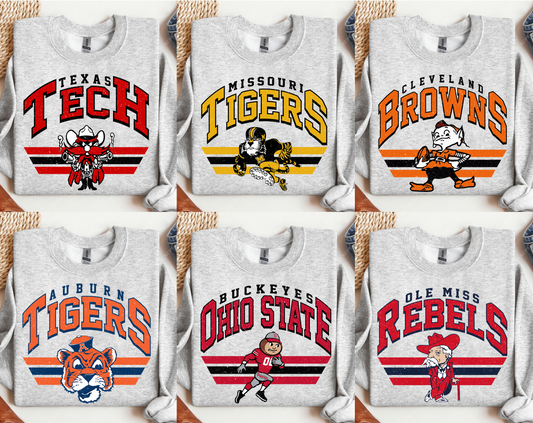 Personalized NFL College Team Football Sweatshirt