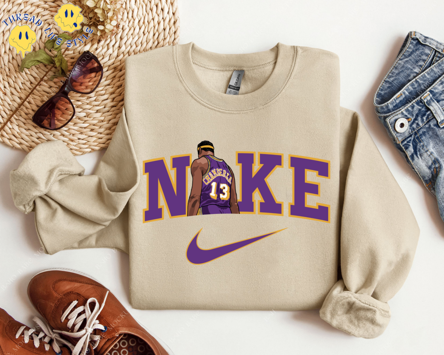 Wilt Chamberlain Nike Sweatshirt