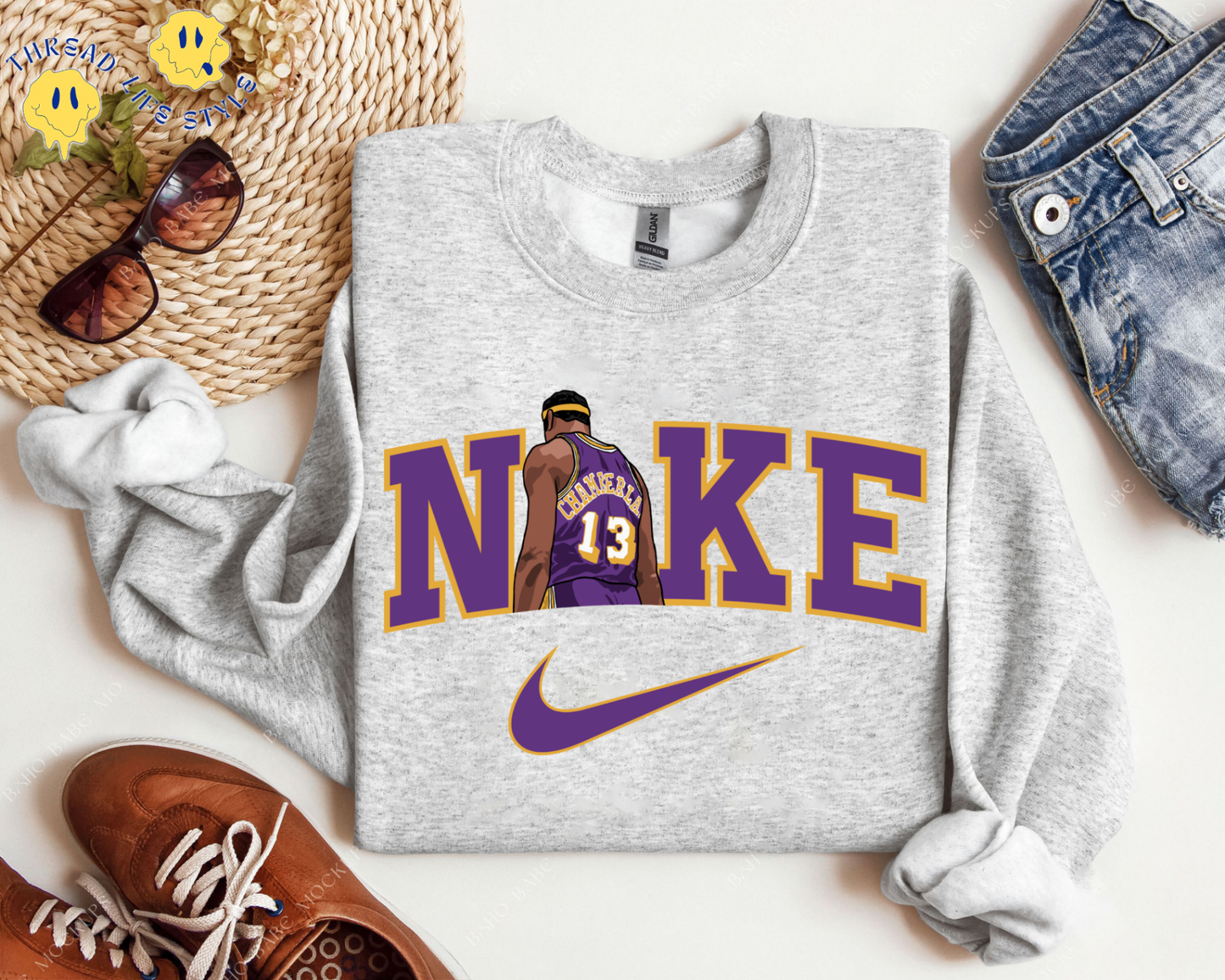 Wilt Chamberlain Nike Sweatshirt