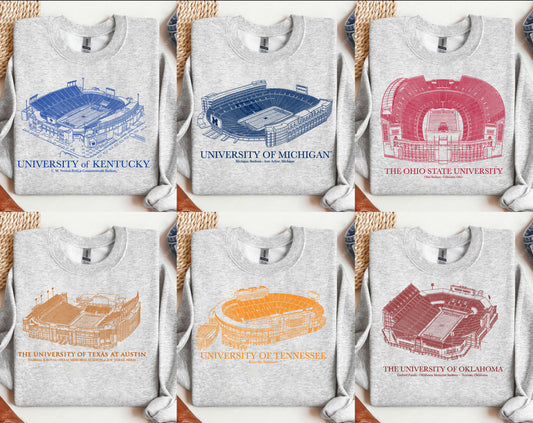 College Stadium NFL Sweatshirts