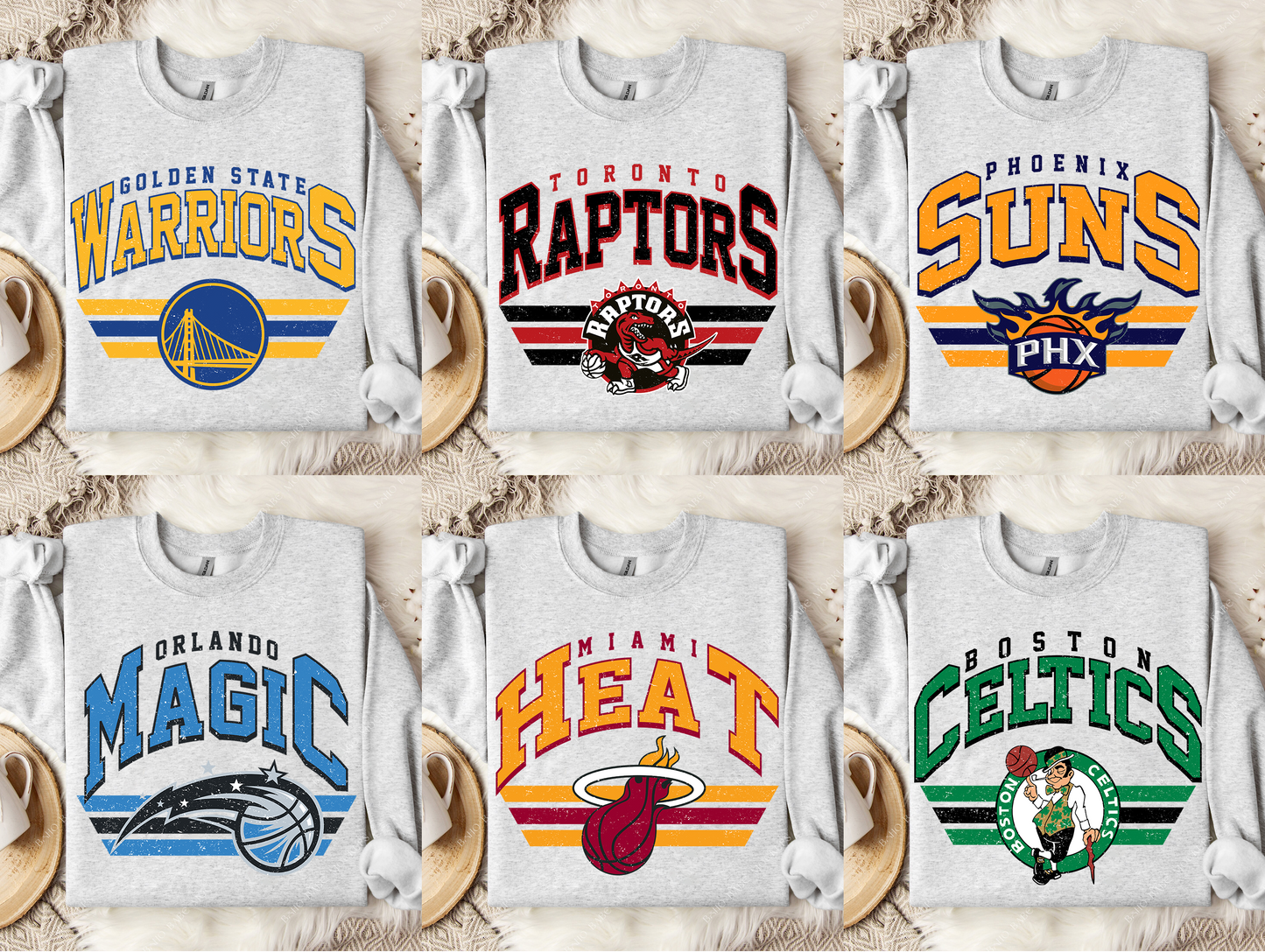 Personalized NBA Team Football Sweatshirt