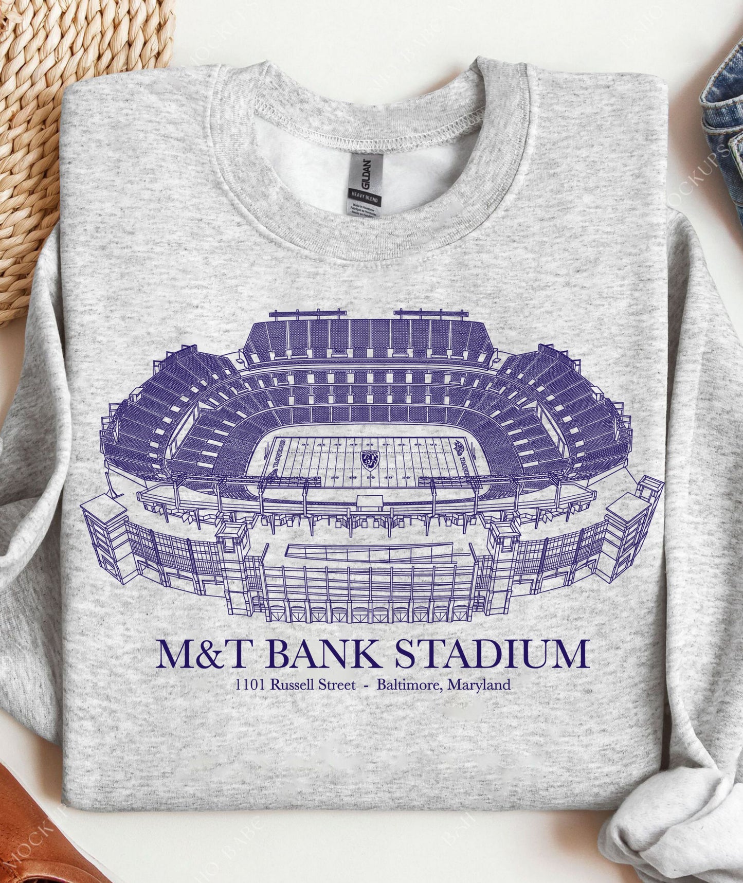 College Stadium NFL Sweatshirts