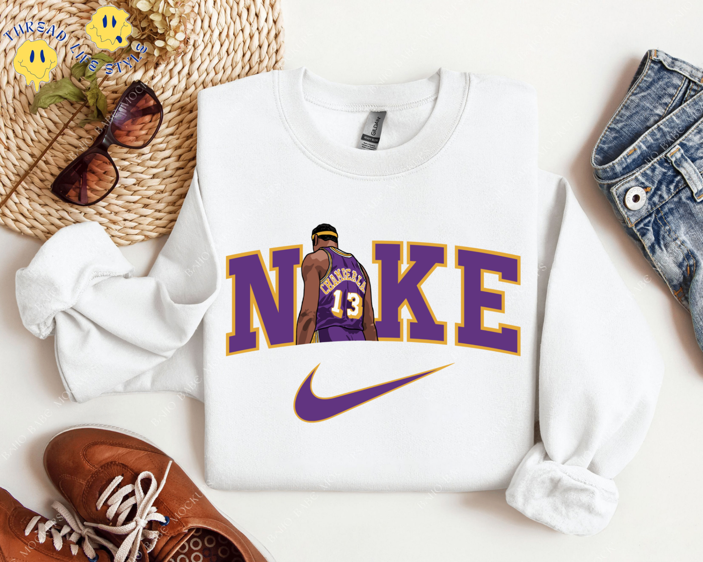 Wilt Chamberlain Nike Sweatshirt