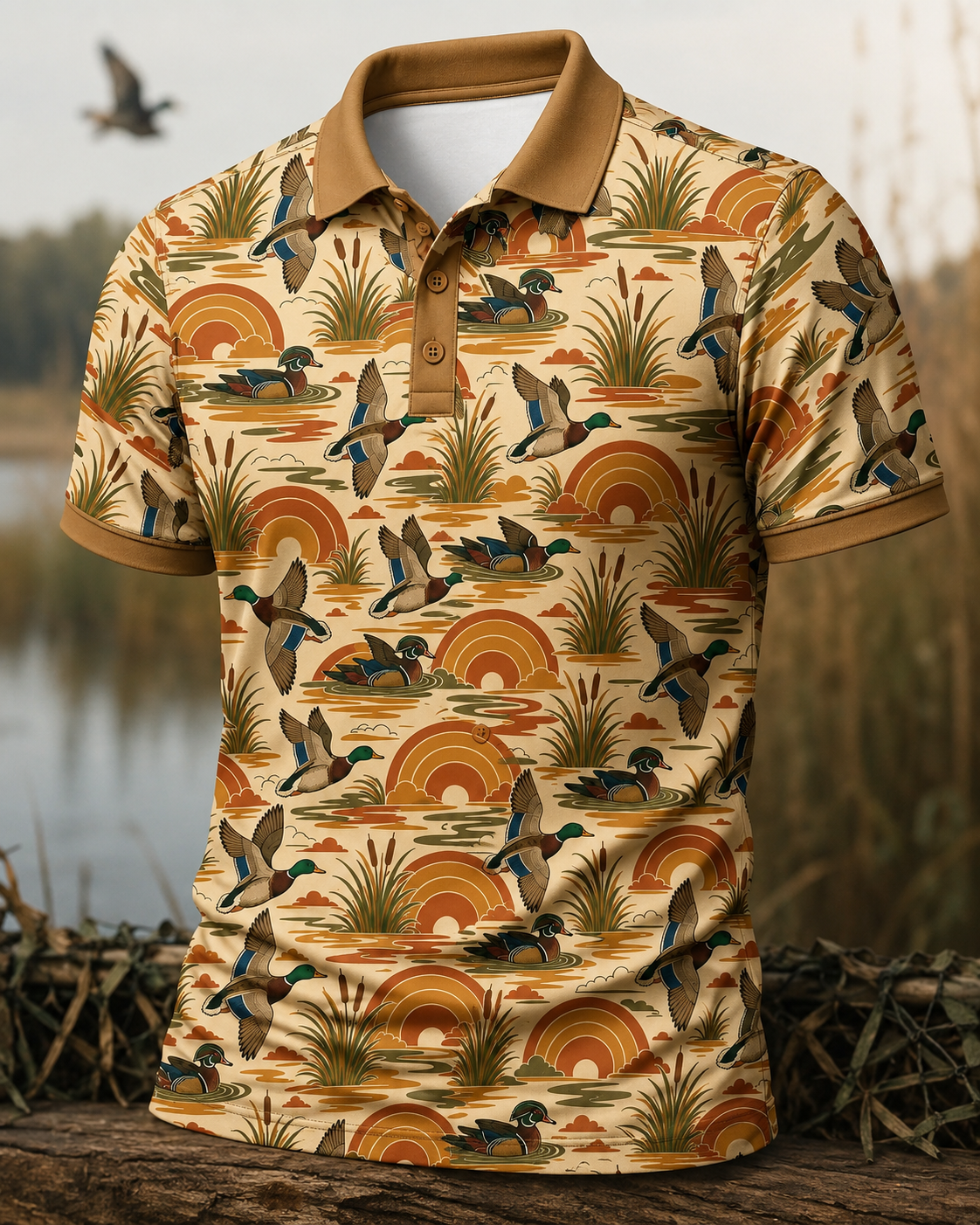 Duck Hunting Polo Shirt TH335