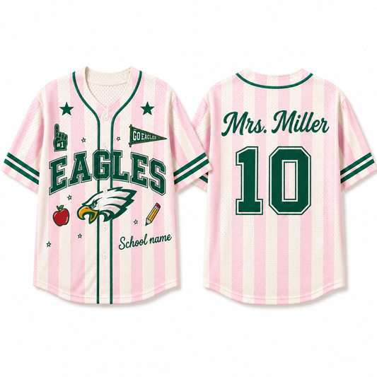 Custom School Mascot Mesh Jersey