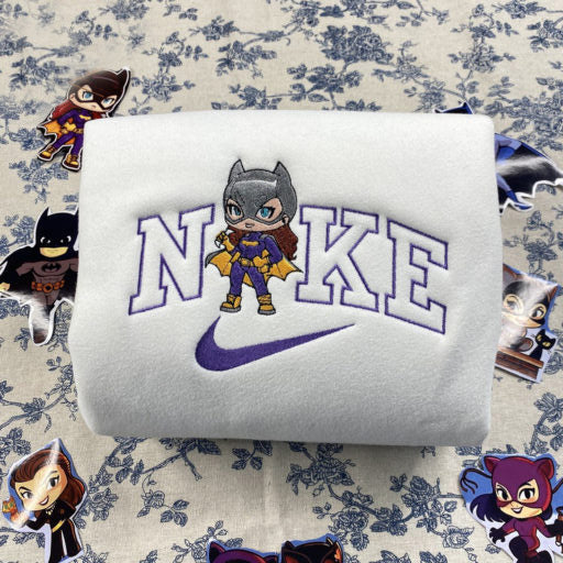 Cheap Catwomen And Batman Nike Embroidered Sweatshirt