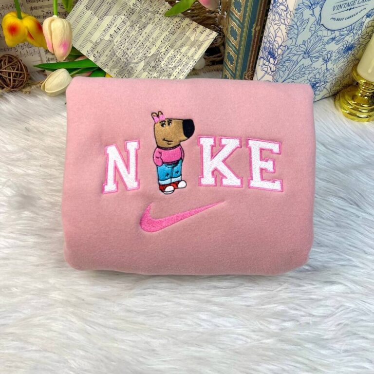 Chill Couple Nike Embroidered Sweatshirts