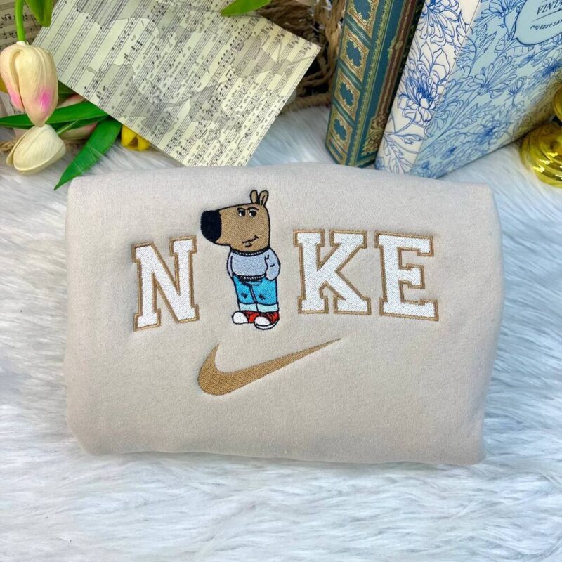 Chill Couple Nike Embroidered Sweatshirts