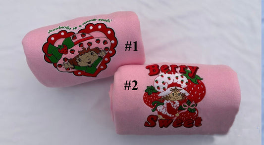 Cute Strawberry Shortcake Embroidered Sweatshirt